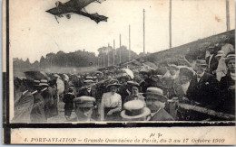 AVIATION - PORT AVIATION, Quinzaine De Paris Octobre 1909 - Other & Unclassified