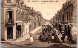 80 CAYEUX - Perspective De L'avenue De La Gare. - Cayeux Sur Mer