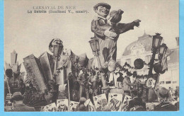 Carnaval De Nice-1932-Thème: Les Jeux-La Belotte-jeu De Cartes)-Constructeur:Bonifassi V. -Place Masséna - Carnaval