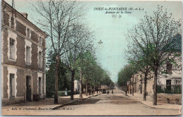 49 DOUE LA FONTAINE - Un Coin De L'avenue De La Gare. - Doue La Fontaine