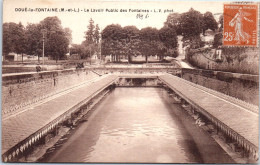 49 DOUE LA FONTAINE - Le Lavoir Public Des Fontaines. - Doue La Fontaine