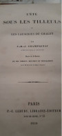 L'été Sous Les Tilleuls Ou Les Causeries Du Chalet JEAN-BAPTISTE CHAMPAGNAC Lehuby 1846 - Autres & Non Classés