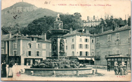 38 VOIRON - Place De La Republique, Le CHATEAUd'eau  - Other & Unclassified