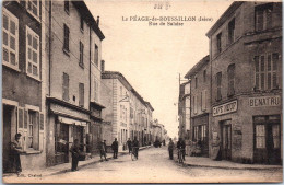 38 LE PEAGE DE ROUSSILLON - La Rue Salaise. - Autres & Non Classés