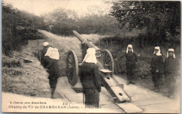 38 CHAMBARAN - Le Champ De Tir, Une Piece De 120mm - Sonstige & Ohne Zuordnung