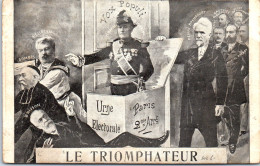 THEMES - POLITIQUE - Le Triomphateur  - Non Classés