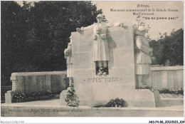 AKSP4-0356-88 - EPINAL - Monument Commémoratif De La Grande Guerre Motif Principal - On Ne Passe Pas - Epinal