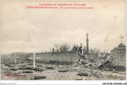 AKSP2-0165-88 - La Guerre En Lorraine En 1914-1915 - SAINT-PIERREMONT - Bombardé - Une Grande Tombe Près Du Cimétière - Epinal