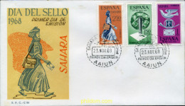 350885 MNH SAHARA ESPAÑOL 1968 DIA DEL SELLO - Spanish Sahara