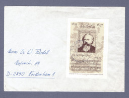 DDR Brief - BLOCK 69 - Johannes Brahms - MUSIK (DRSN-0056) - Lettres & Documents