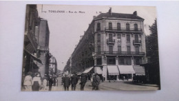 Carte Postale Ancienne ( AA10 ) De Toulouse , Rue De Metz - Toulouse