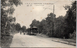 62 PARIS PLAGE - La Route D'etaples A Travers La Foret (tramway) - Autres & Non Classés