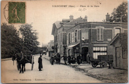 60 LIANCOURT - La Place De La Gare. - Liancourt