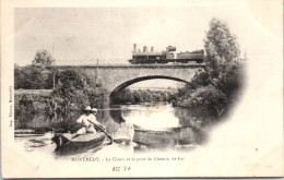 55 MONTMEDY - La Chiers Et Le Pont De Chemin De Fer. - Montmedy