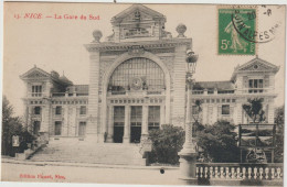 Alpes  Maritimes  :   NICE : La Gare Du Sud - Transport Ferroviaire - Gare