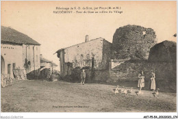 AKTP5-0493-54 - VAUDEMONT - Pélerinage De Notre-dame De Sion Par Praye - Tour Du Guet Au Milieu Du Village   - Nancy