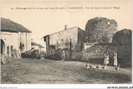 AKTP5-0488-54 - VAUDEMONT - Pélerinage De Notre-dame De Sion Par Praye - Tour Du Guet Au Milieu Du Village   - Nancy
