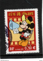 FRANCE 2004 Mickey, Cachet Rond Yvert 3641 Oblitéré - Oblitérés