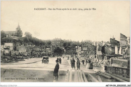 AKTP4-0386-54 - BACCARAT - Rue Des Ponts Après Le 26 Aout 1914 - Prise De L'est  - Baccarat