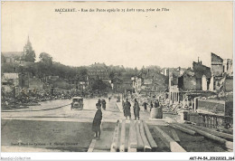 AKTP4-0387-54 - BACCARAT - Rue Des Ponts Après Le 25 Aout 1914 - Prise De L'est  - Baccarat