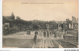 AKTP4-0382-54 - BACCARAT - Rue Des Ponts - Incendiée Par Les Allemands Le 25 Aout 1914 - Baccarat