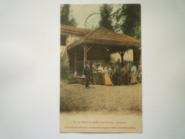 2024 - 2163  AUDINAC-LES-BAINS  Près SAINT-GIRONS  (Ariège)  :  La BUVETTE   1908   XXX - Autres & Non Classés