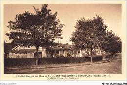 AKTP10-0970-54 - Société Anonyme Des Mines De Fer De SAINT-PIERREMONT A MANCIEULLES - Pavillons Pour Célibataires  - Briey