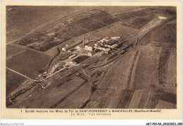 AKTP10-0966-54 - Société Anonyme Des Mines De Fer De SAINT-PIERREMONT A MANCIEULLES - La Mine - Vue Aérienne  - Luneville