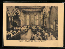 Vertreterkarte Venedig, Ecoles De Dentelles, Regina Elena, Interieur De L`Eglise De St. Apollonie  - Unclassified