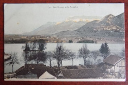 Cpa Lac D'Annecy Et Le Parmelan - Annecy