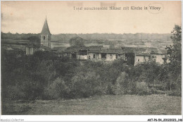 AKTP6-0580-54 - VILCEY - Total Zerschossene Hauser Mit Kirche In Vilcey - Toul