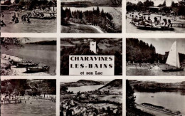 CHARAVINES-LES-BAINS    ( ISERE )   MULTI-VUES - Charavines