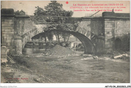 AKTP11-1061-54 - LUNEVILLE - Les Allemands Font Sauter Avant De Quitter Luneville Le Pont Sur Le Canal Des Grands Moulin - Luneville