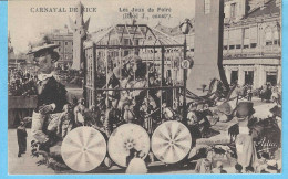 Carnaval De Nice-1932-Thème: Les Jeux De Foire-Constructeur:Bizel J.-Place Masséna-Restaurant: Gd. Cercle-G. Lafayette - Carnaval