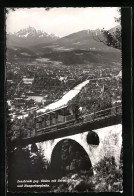 AK Innsbruck, Blick Von Der Hungerburgbahn Auf Die Stadt  - Sonstige & Ohne Zuordnung