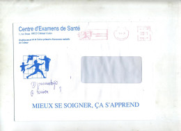 Lettre Flamme Ema Colmar Assurance Maladie - EMA (Printer Machine)