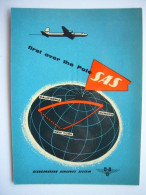 Avion / Airplane / SAS - SCANDINAVIAN AIRLINES SYSTEM / First Over The Pole / Airline Issue - 1946-....: Moderne