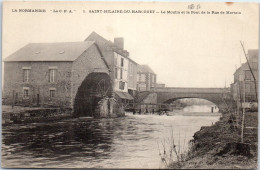 50 SAINT HILAIRE DU HARCOUET - Moulin Et Pont Rue De Mortain  - Saint Hilaire Du Harcouet