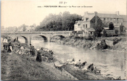 50 PONTORSON - Le Pont Sur Le Couesnon. - Pontorson