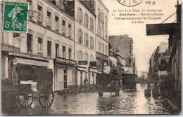 92 ASNIERES - Inondations De 1910 - Rue De La Station  - Asnieres Sur Seine