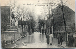 92 ASNIERES - Inondations De 1910 - La Rue Duchesnay  - Asnieres Sur Seine
