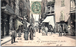 63 CLERMONT FERRAND - Un Coin De La Rue Neuve. - Clermont Ferrand