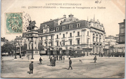 63 CLERMONT FERRAND - Monument De Vercingetorix & Le Theatre  - Clermont Ferrand