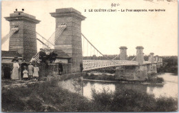 18 LE GUETIN - Le Pont Suspendu Vue Latterale - Other & Unclassified