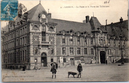 14 LISIEUX - La Poste Et La Porte Des Tribunaux  - Lisieux