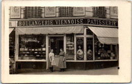 75018 PARIS CARTE PHOTO Devanture Boulangerie PICMARRE 01 Rue Lepic  - Arrondissement: 18