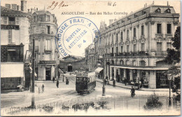 16 ANGOULEME - Rue Des Halles Centrales (cachet Militaire) - Angouleme