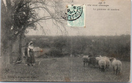 AGRICULTURE - Vie Au Champ - La Gardeuse De Moutons  - Other & Unclassified