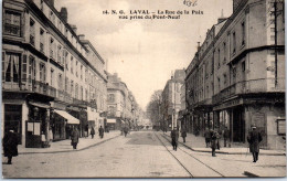 53 LAVAL - La Rue De La Paix Depuis Le Pont Neuf  - Laval