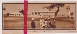 Maisons Européennes Au Camp Marsala - Orig. Knipsel Coupure Tijdschrift Magazine - 1931 - Non Classés